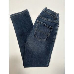 The Children's Place Boys Jeans Size 12 Blue Straight Leg‎ Stretch Denim